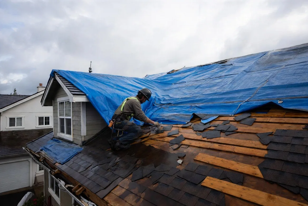 Emergency Roof Repair in Eugene: What to Do in the First 24 Hours When Your Roof Fails
